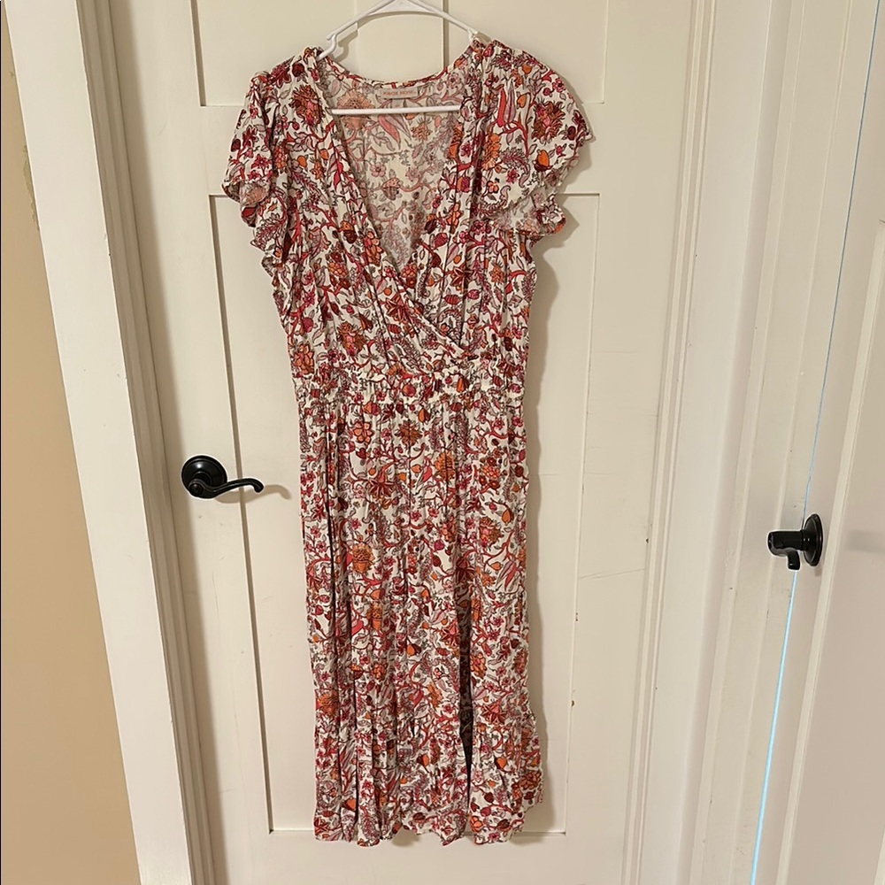 Floral V-Neck Dress